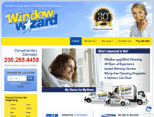 Tablet Screenshot of mywindowwizard.com